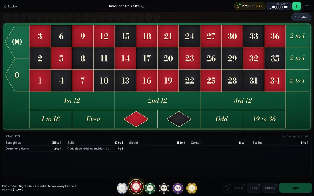 Big Free Casino, screen 2