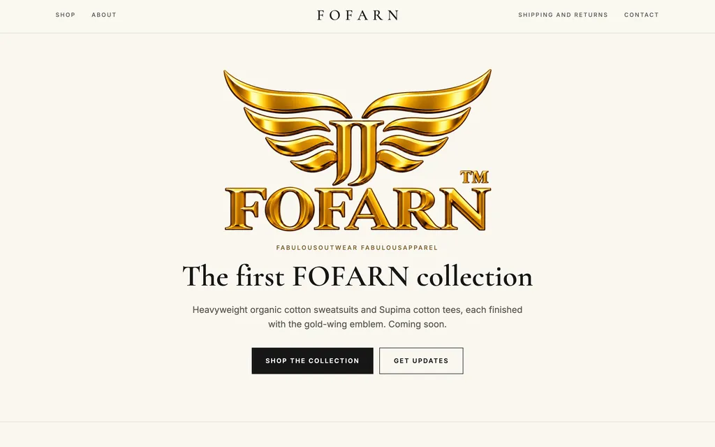 FOFARN: apparel store
