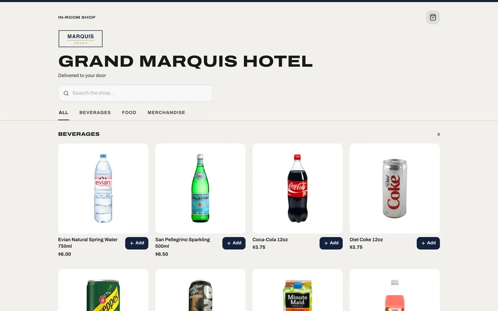 GuestMarket platform, another view