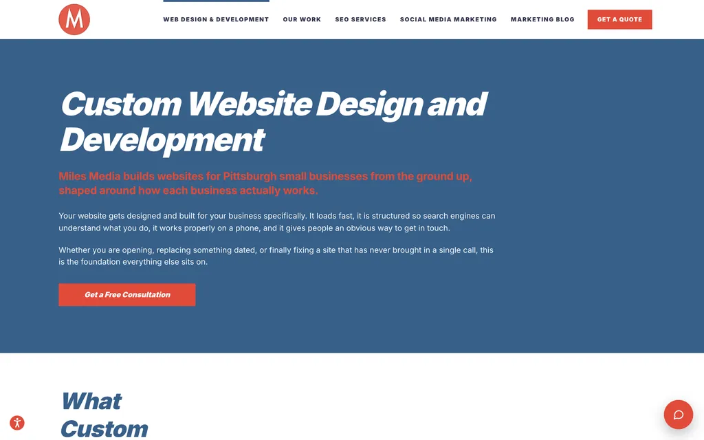 milesonmedia.com, another view