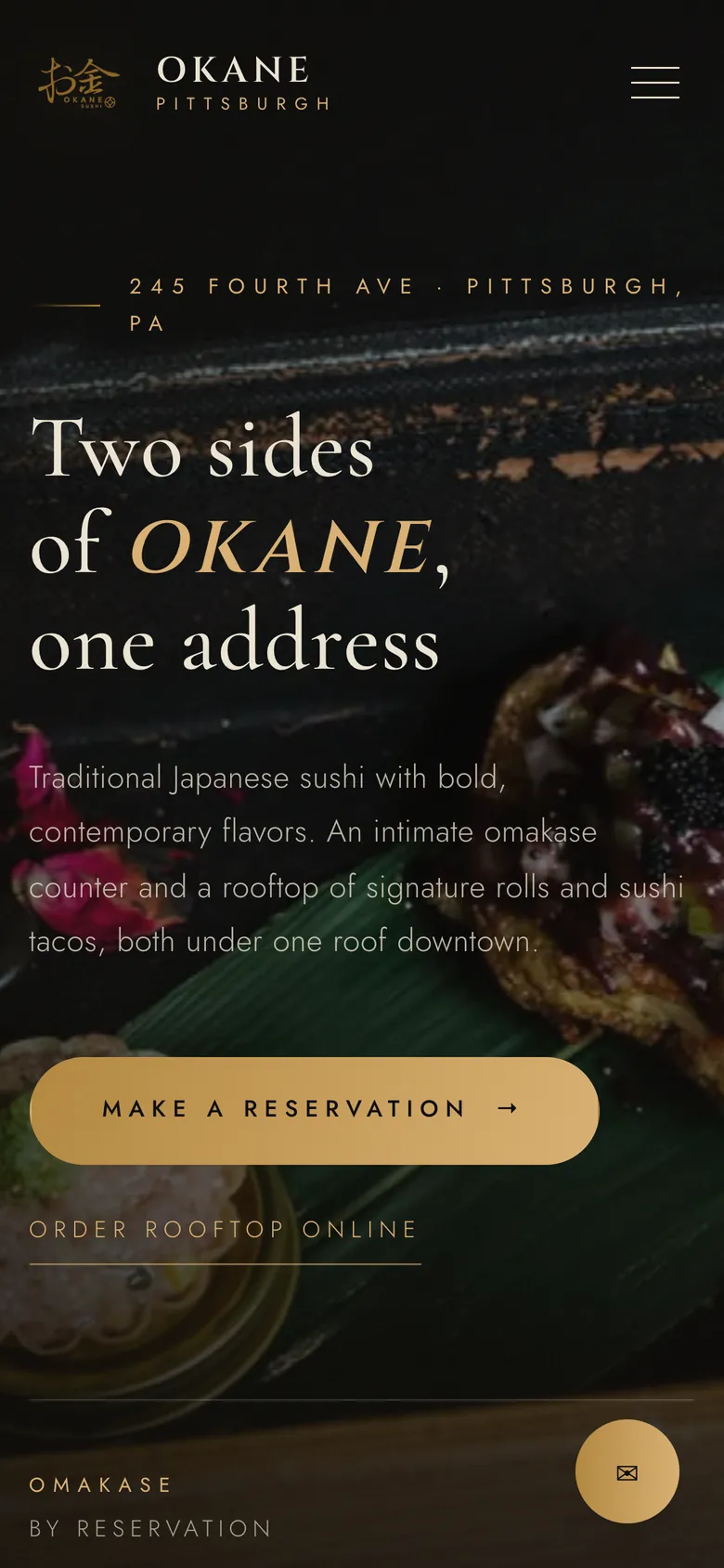 Okane on a phone