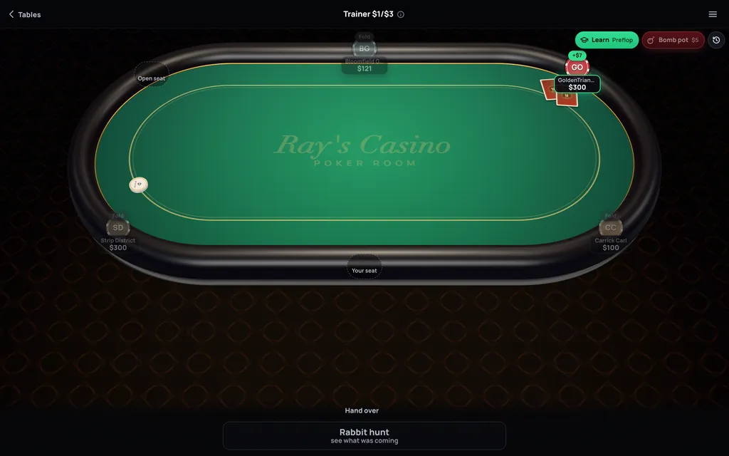 Poker Trainer, another view