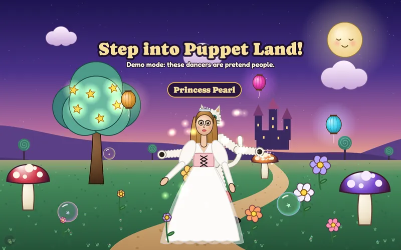 Puppet Land: webcam puppet game