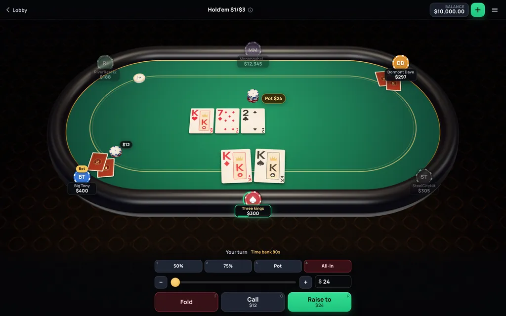 Ray's Casino Poker Room, another view