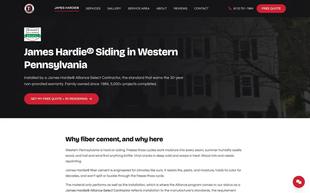 Reliable Exteriors, another view
