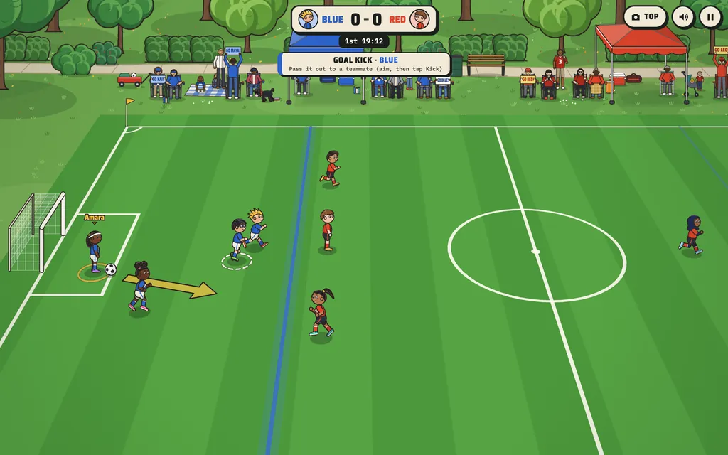 Soccer Kids: kids' soccer game