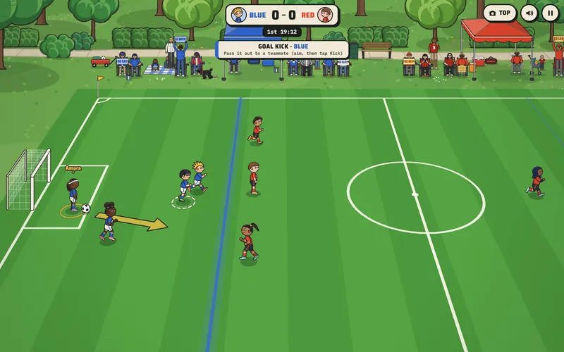 Soccer Kids: kids' soccer game