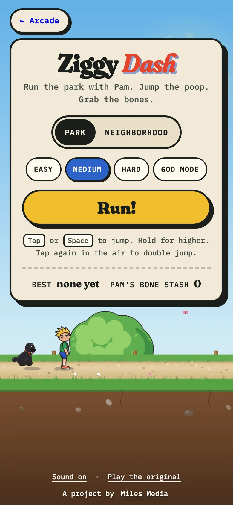 Ziggy Dash on a phone