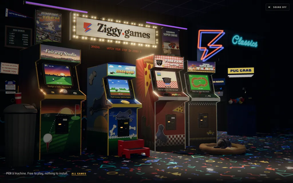 Ziggy Games: browser game arcade