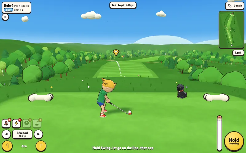 Ziggy Golf: arcade golf game